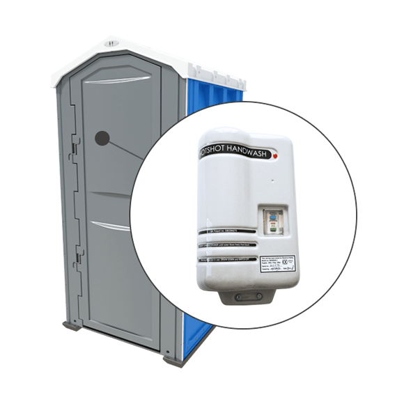 Hot Wash | Hotshot add-on for Portable Toilets | 230v