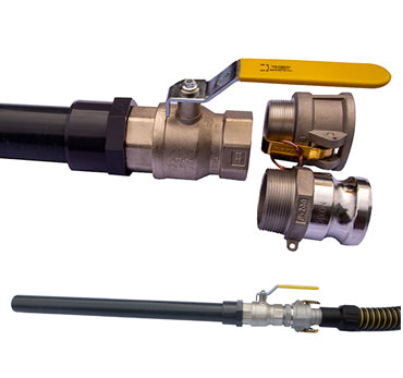 Suction Probe Assembly | Metal Valve | c/w couplers