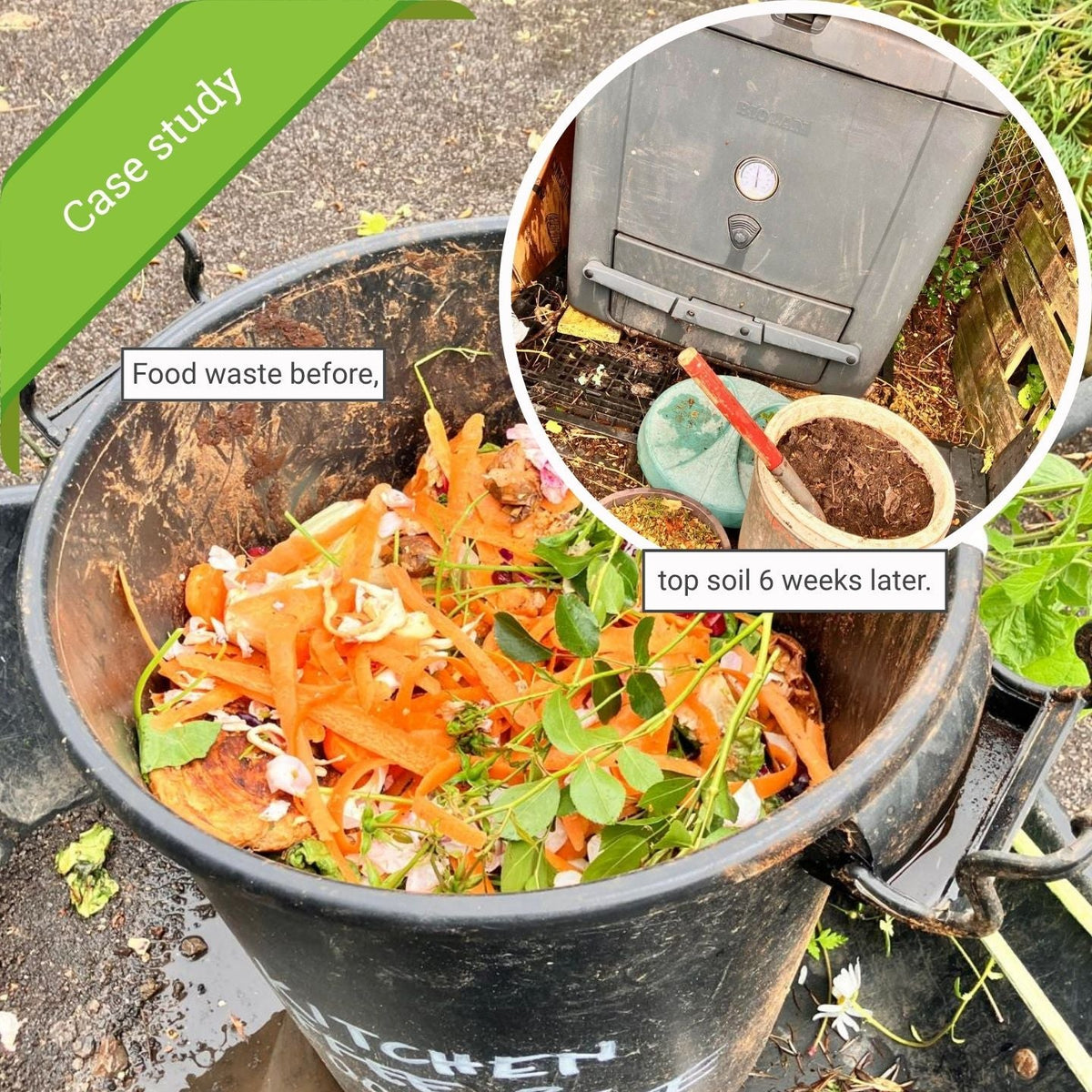 Biolan Quick Composter 500L Case Study: Community Food Waste Composting in Bristol