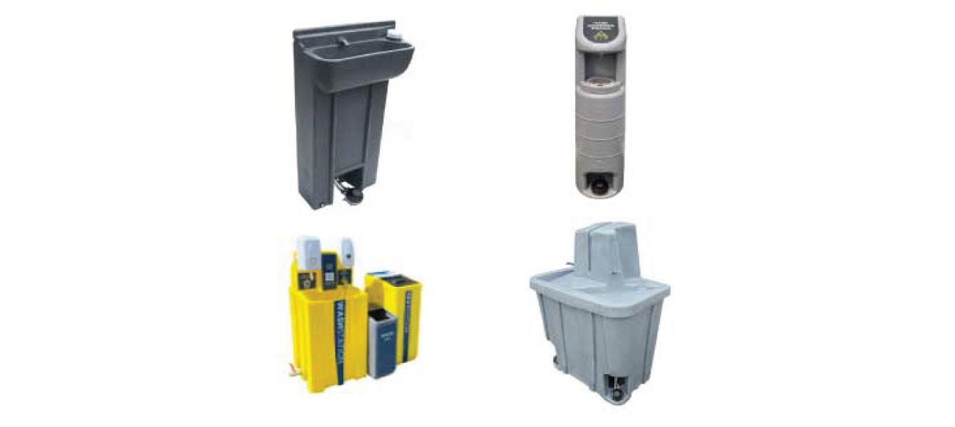 Sinks & Hand Sanitisers