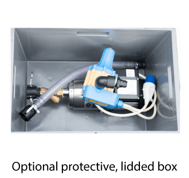 230v water pump with protective box