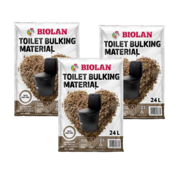 Dosing Material | for Biolan Simplett+ Dry Toilet  | Peat-Free | 24L
