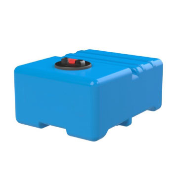 Potable Water Tank - Squat - 240 Litres - Blue