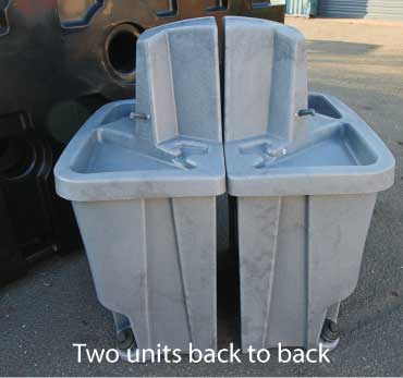 HERA 3 | Free-Standing Sink | Twin Basins