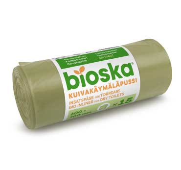 Bioska | Compostable Waste Bags | 40 Litres