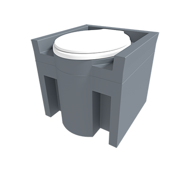 Plastic Shell Commode Flush Tanks & Commodes | Compact Toilet Units – UK Stock – Plastic ...