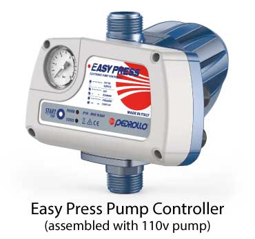 On Demand Water Pump | 16 amp | 230v & 110v Versions