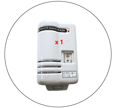 Hot Wash | Hotshot add-on for Portable Toilets | 230v