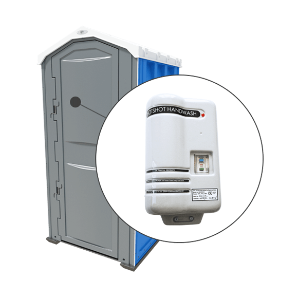 Hot Wash Add-on for Portable Toilets - 230v