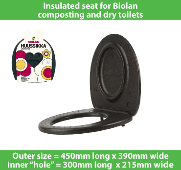 Insulated Toilet Seat | Composting & Dry Toilets