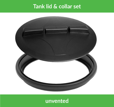 12" Tank Lid & Collar Sets | Manta 355 Series