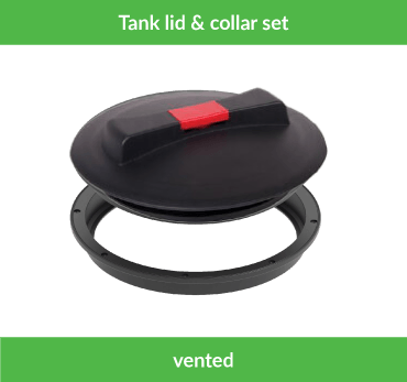8" Tank Lid & Collar Sets | Manta 255 Series