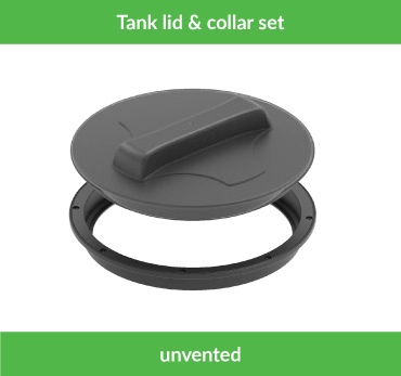 8" Tank Lid & Collar Sets | Manta 255 Series