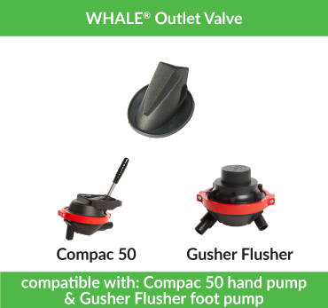 Outlet Valve | Compac 50 & Gusher Flusher Pump | 415.39