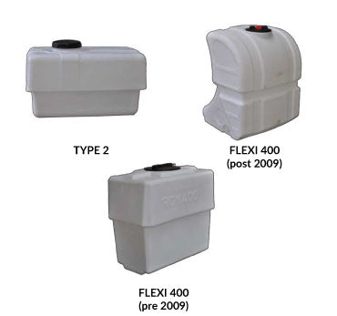 ROM Water Tanks - for Toilet Servicing Units