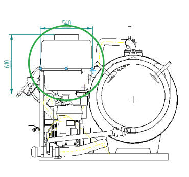 ROM Water Tank for Type 2 Service Unit | 200 Litres