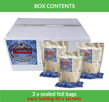 Chemical Toilet Sachets | Construction & Event Toilets