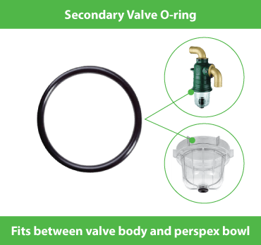 O-Ring | for Bowl of Secondary Syphon Valve