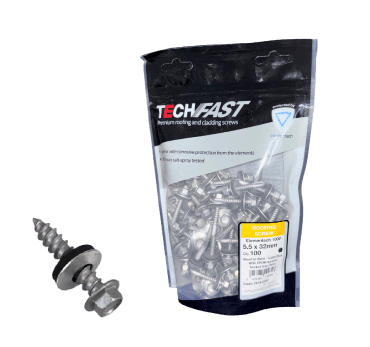 Toilet Base Screw | 100 Pack | Self-drilling