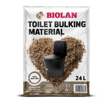 Dosing Material | for Biolan Simplett+ Dry Toilet  | Peat-Free | 24L