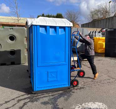 Toilet Moving Trolley